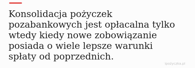 konsolidacja pozyczek pozabankowych - obrazek 1